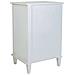 Comodino In Legno Laccato Bianco 45x36x72 - Foto miniatura 4