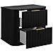 | Mobili bagno 60 cm | Nero opaco - legno | L /H /P 60/52/41 cm | ELEGANCE | Mobiletto, mobili bagno, basi, lavabo - Foto miniatura 4
