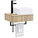 Lavabo da Parete Rovere Sonoma 53 x 35 x 39 cm - Foto miniatura 4