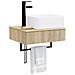 Lavabo da Parete Rovere Sonoma 53 x 35 x 39 cm - Foto miniatura 2