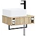 Lavabo da Parete Rovere Sonoma 53 x 35 x 39 cm - Foto miniatura 4