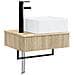 Lavabo da Parete Rovere Sonoma 53 x 35 x 39 cm - Foto miniatura 1