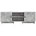 Mobile TV Grigio Cemento 150 x 31 x 50 cm Legno ingegnerizzato - Foto miniatura 4