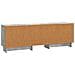Mobile TV Grigio Cemento 150 x 31 x 50 cm Legno ingegnerizzato - Foto miniatura 6