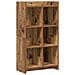 Libreria Legno antico 59 x 30 x 111 cm Legno ingegnerizzato - Foto miniatura 1