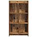 Libreria Legno antico 59 x 30 x 111 cm Legno ingegnerizzato - Foto miniatura 3