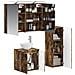 Set di mobili per il bagno 4 pcs Rovere Fumo - Foto miniatura 2