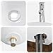 Set di mobili per il bagno 4 pcs Rovere Fumo - Foto miniatura 5