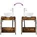 Set di mobili per il bagno 4 pcs Rovere Fumo - Foto miniatura 7
