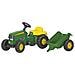 Trattore Kid JohnDeere c / Rimorchio 142x47x52 012190 - Foto miniatura 3