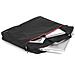 BORSA NOTEBOOK ENTERPRISE IN NYLON 15.6" COLOR NERO & ROSSO - Foto miniatura 5