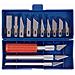 Set Kit Coltelli Per Balza Pezzi 16 Tagliabalza Taglia Balza Modellismo - Foto miniatura 1