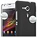 Cadorabo Custodia Compatibile Con Sony Xperia Sp In Frosty Nero - Hard Case Coperchio Protettivo In Frosted Look Contro I Graffi E Gli Urti - Foto miniatura 3