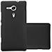 Cadorabo Custodia Compatibile Con Sony Xperia Sp In Frosty Nero - Hard Case Coperchio Protettivo In Frosted Look Contro I Graffi E Gli Urti - Foto miniatura 4