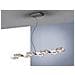 Sospensione A Soffitto Con Barra In Cristallo A Led Integrata A 8 Luci - Foto miniatura 3