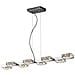 Sospensione A Soffitto Con Barra In Cristallo A Led Integrata A 8 Luci - Foto miniatura 1