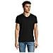 T-shirt Da Uomo Con Scollo A V Imperiale Nero Profondo Taglia L - Foto miniatura 1