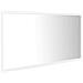 Specchio da Bagno con LED Bianco 90x8,5x37 cm in Acrilico - Foto miniatura 8