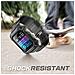 SUPCASE [ Unicorn Beetle Pro] progettato per Apple Watch Series 6 / SE / 5/4 [44 mm] , robusta custodia protettiva con cinturino (nero)  - Foto miniatura 3
