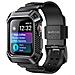 SUPCASE [ Unicorn Beetle Pro] progettato per Apple Watch Series 6 / SE / 5/4 [44 mm] , robusta custodia protettiva con cinturino (nero)  - Foto miniatura 1