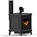Ventilatore Stufa Per Una Migliore Distribuzione Del Calore 5 Pale Nero - Foto miniatura 8
