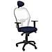 Piqueras Y Crespo 15sbbali200c Sedia Ergonomica Imbottita Blu Navy - Foto miniatura 1