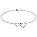 Bracciale Da Donna In Argento 925 Con Diamante - Foto miniatura 1