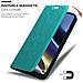 Custodia Compatibile Con Motorola Moto G51 5g In Turchese Petrolio - Coperchio Protettiva Con Chiusura Magnetica, Funzione Stand E Tasca Per Le Carte - Foto miniatura 6