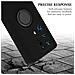 Custodia Compatibile Con Huawei P40 Pro+ In Liquid Nero - Coperchio Protettivo In Silicone Tpu Flessibile Con Anello - Foto miniatura 8