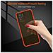 Custodia Compatibile Con Xiaomi Redmi Note 10 In Rosso Opaco - Bottoni Neri - Coperchio Protettivo Ibrido Con Interno In Silicone Tpu E Retro In Plastica Opaca - Foto miniatura 7