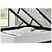 Kennington Struttura Letto Bianca Con Contenitore Integrato160x200 Cm - Foto miniatura 4