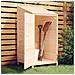 Capanno Da Giardino 55x52x112 Cm In Legno Massello Di Abete - Foto miniatura 1