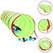 Tunnel Da Gioco Per Bambini 250 Palline Verde 175 Cm Poliestere - Foto miniatura 1