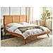 Letto Matrimoniale Legno Chiaro 180 X 200 Cm Istres - Foto miniatura 1