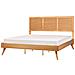 Letto Matrimoniale Legno Chiaro 180 X 200 Cm Istres - Foto miniatura 6