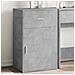 Armadietto Grigio Cemento 56,5x39x90 Cm In Legno Multistrato - Foto miniatura 1