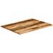 Piano Tavolo Bordi Vivi 110x80x2,5 Cm Legno Di Mango Grezzo - Foto miniatura 2