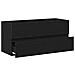 Mobile Lavabo Rovere Nero 100x38,5x45 cm Legno Multistrato - Foto miniatura 4