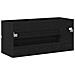 Mobile Lavabo Rovere Nero 100x38,5x45 cm Legno Multistrato - Foto miniatura 6