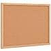 Tavola In Sughero Con Cornice Legno Massello Di Pino 40x30 Cm - Foto miniatura 2