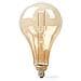 Lampadina E27 Led A Filamento 3,5w 120lm 1800k Dimmerabile Formato Ps165 Retro, Dorato - Foto miniatura 1