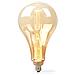 Lampadina E27 Led A Filamento 3,5w 120lm 1800k Dimmerabile Formato Ps165 Retro, Dorato - Foto miniatura 5
