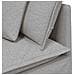 Modulo Angolare Divano Modulare con Cuscini Grigio Nuvola 100cm - Foto miniatura 6