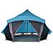 Tenda Familiare Tipi Blu 10 Persone Impermeabile - Foto miniatura 4