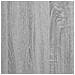 Scarpiera Grigio Sonoma 80x25x81 cm in Legno Multistrato - Foto miniatura 8