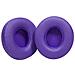 2 Cuscinetti Auricolari Di Ricambio In Pelle Proteica Compatibili Con Cuffie Beats Solo 2 E Solo 3 Purple - Foto miniatura 1