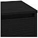 Armadio da Notte con Nero 71 x 34.5 x 75 cm Legno multistrato - Foto miniatura 8