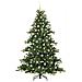 Albero di Natale Artificiale con Rami Pieghevoli Verde 180 cm - Foto miniatura 4