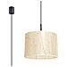 Sollux Lighting Lampada A Sospensione Nevia In Marmo Sl.1850 - Minimalist Lampada A Sospensione Marmo Beige/nero 137x40x40 Cm - Foto miniatura 1