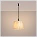 Sollux Lighting Lampada A Sospensione Nevia In Marmo Sl.1850 - Minimalist Lampada A Sospensione Marmo Beige/nero 137x40x40 Cm - Foto miniatura 4